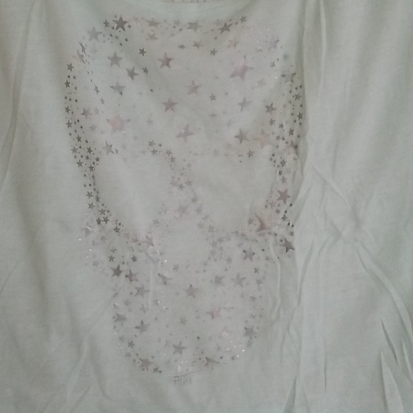 PINK skull lace crop - Picture 2 of 3